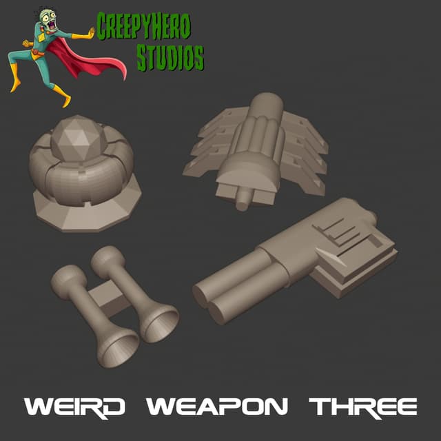 Gaslands Weird Weapon Three Set
