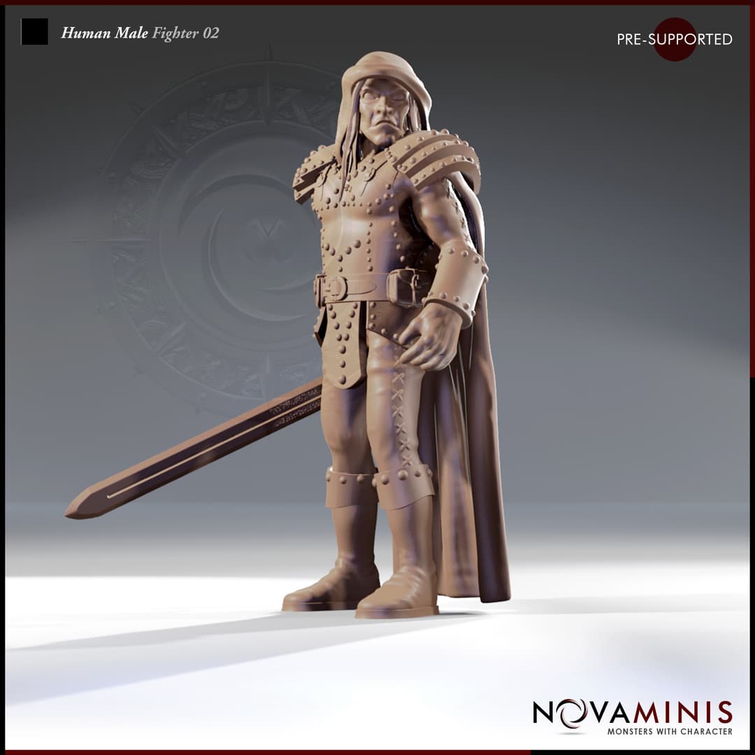 Human Male Fighter 02