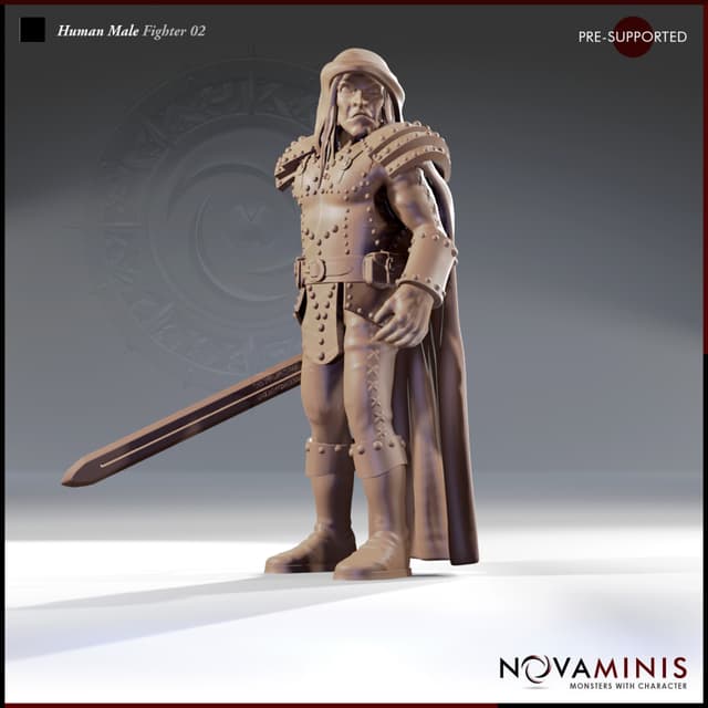 Human Male Fighter 02