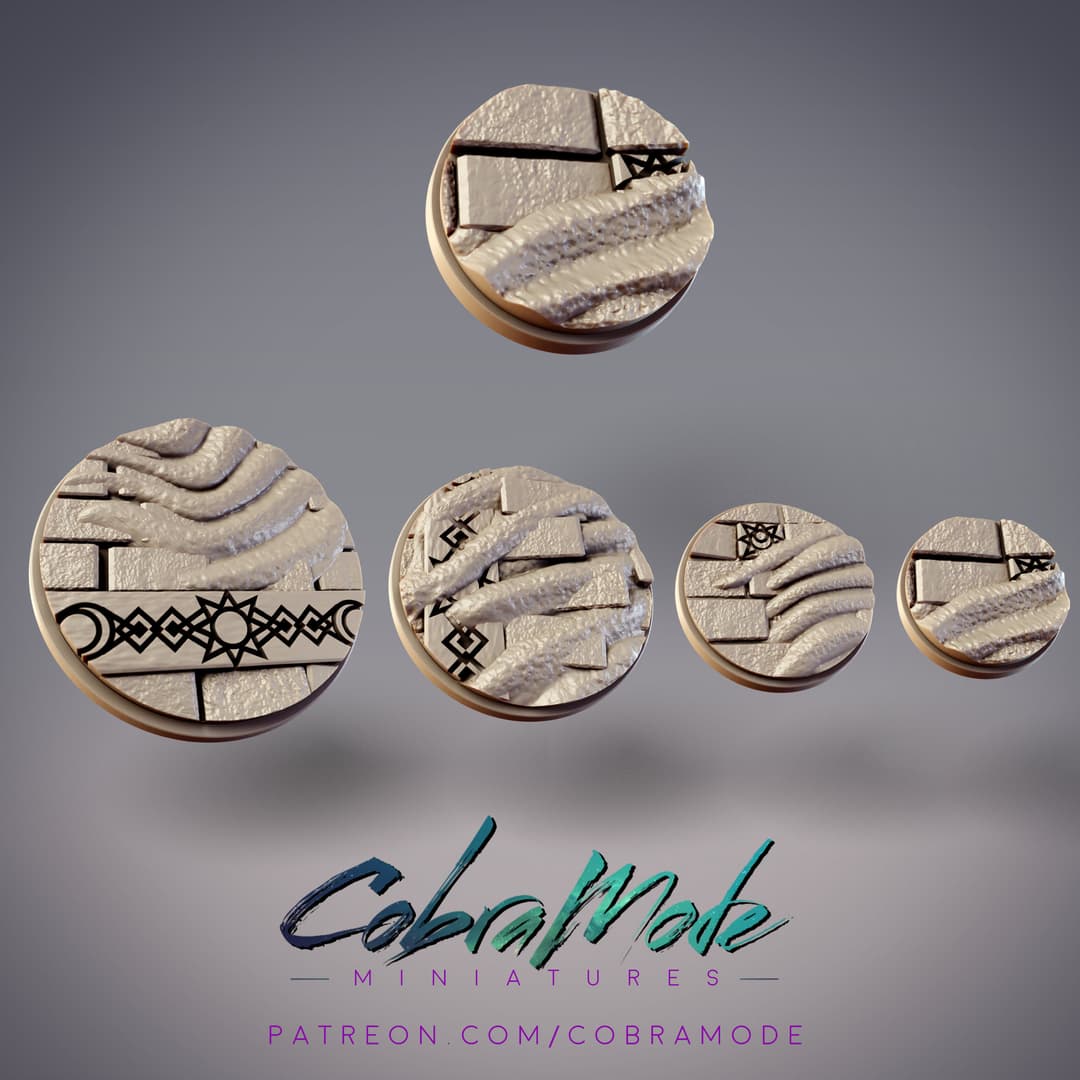 Desert Market Base Pack (4pcs)
