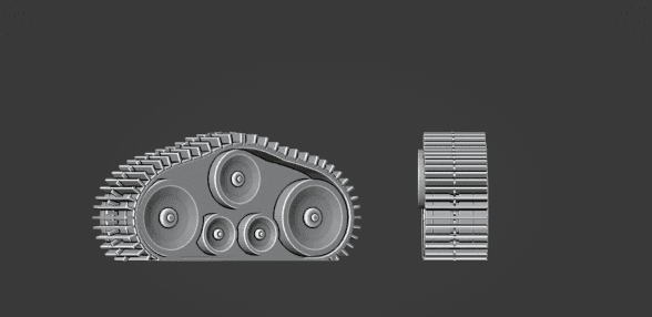Gaslands Tanker Treads Set
